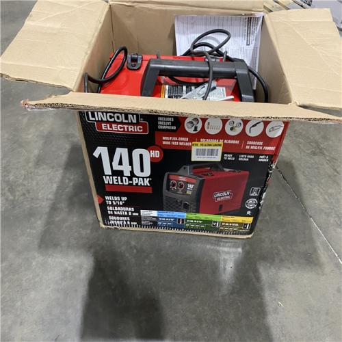 Dallas Location - As-Is Lincoln Electric Weld-Pak 140 Amp Welder