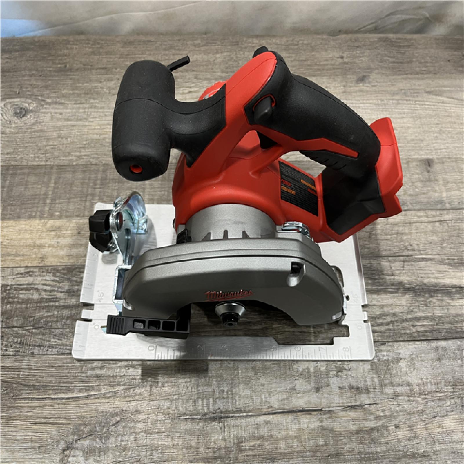 AS-IS Milwaukee 18V Lithium-Ion Cordless 6-1/2 in. Circular Saw (Tool-Only)
