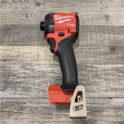 AS-IS Milwaukee FUEL 18V Lithium-Ion Brushless Cordless 1/4 in. Hex Impact Driver Kit