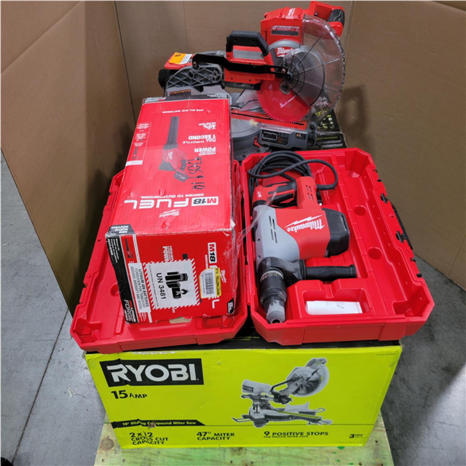 CALIFORNIA AS-IS TOOL PALLET