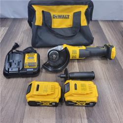 AS-IS Dewalt 20V MAX Brushless Cordless 4-inch Angle Grinder with Slide Switch Kit