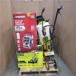 CALIFORNIA AS-IS OUTDOOR POWER EQUIPMENT