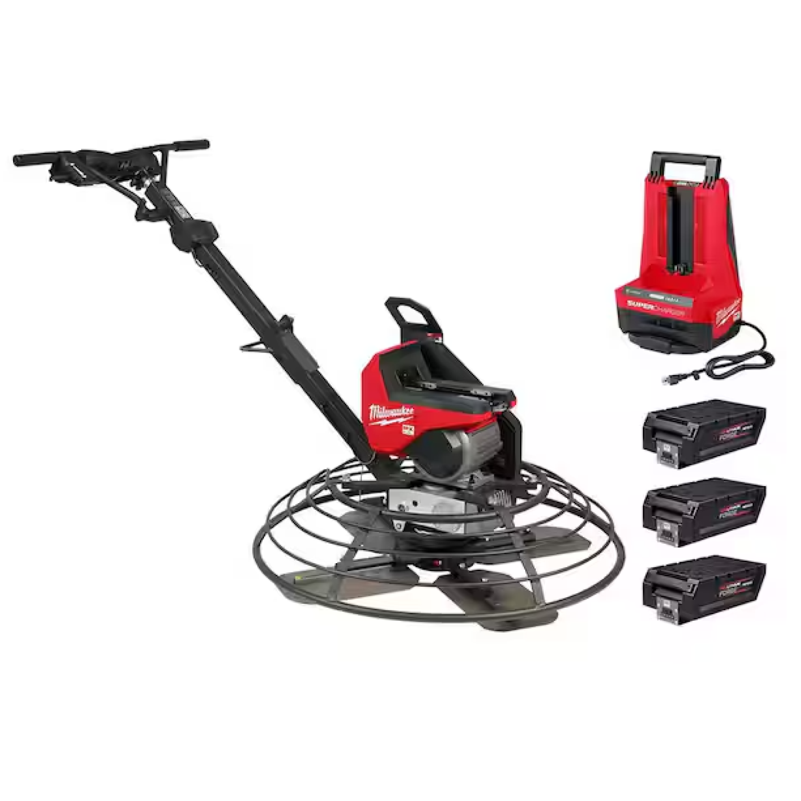 DALLAS LOCATION- AS-IS MILWAUKEE MX FUEL 36 in. Walk-Behind Trowel Kit