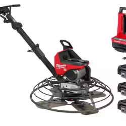 DALLAS LOCATION- AS-IS MILWAUKEE MX FUEL 36 in. Walk-Behind Trowel Kit