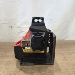 AS-IS Milwaukee 12V Cordless Green 250 ft. 3-Plane Laser Level Kit