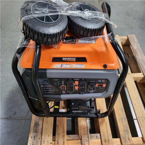 CALIFORNIA AS-IS GENERAC PORTABLE GENERATOR