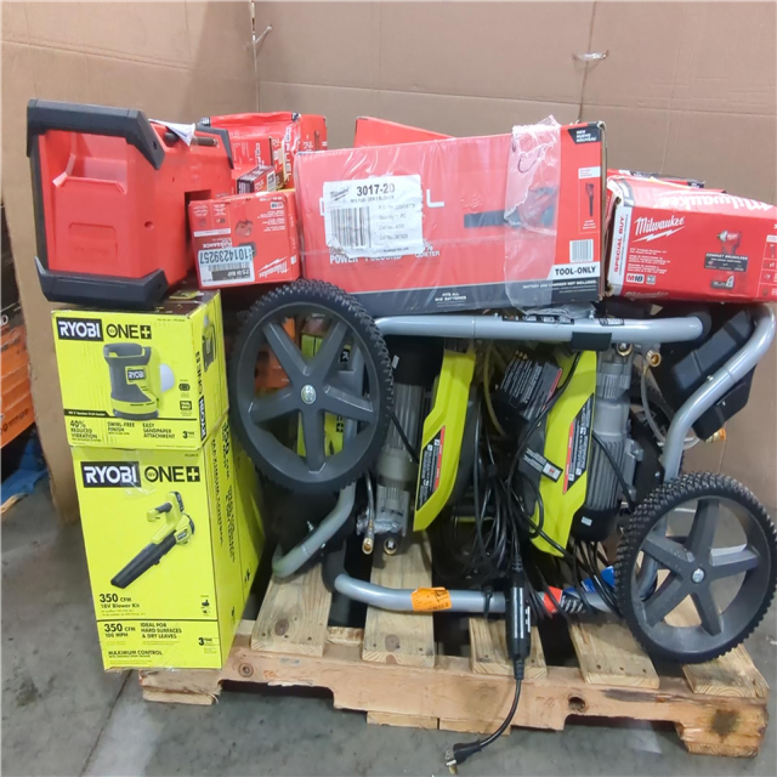 CALIFORNIA AS-IS TOOL PALLET