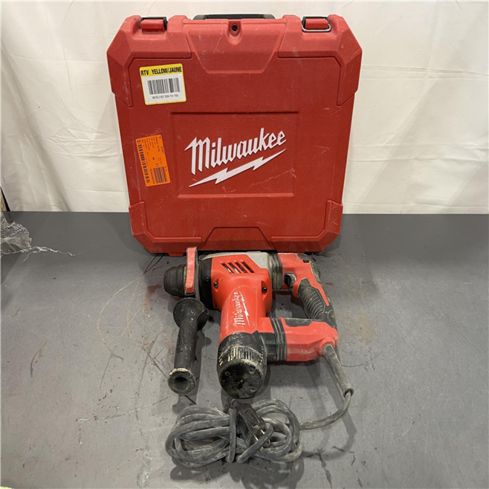 AS-IS - Milwaukee 1-1/8 in. Corded SDS-Plus Rotary Hammer