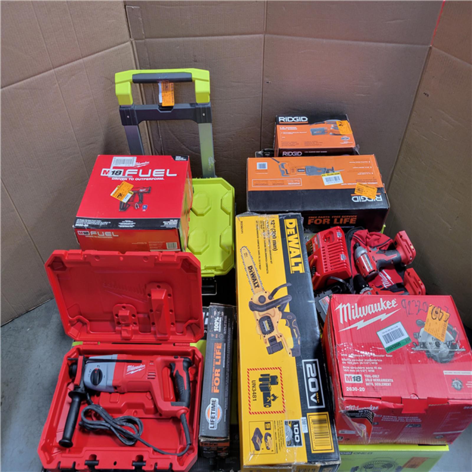 CALIFORNIA AS-IS TOOL PALLET