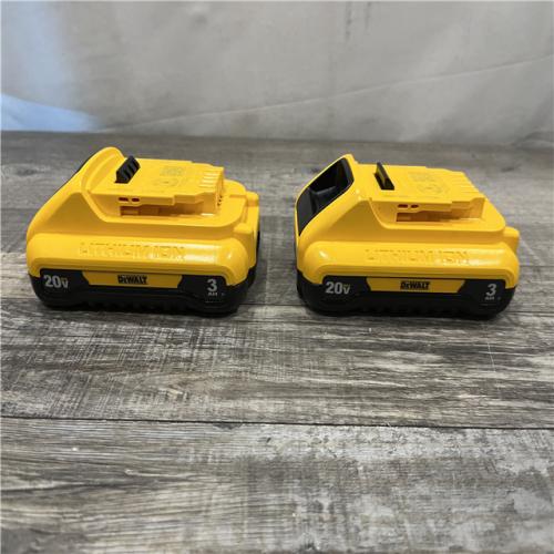 AS-IS DEWALT 20V MAX Compact Lithium-Ion 3.0Ah Battery Pack (2 Pack)