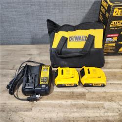 HOUSTON LOCATION - AS-IS DEWALT ATOMIC 20-Volt MAX Lithium-Ion Cordless Combo (2-Tool) Kit
