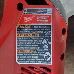HOUSTON LOCATION - AS-IS Milwaukee FUEL 18V Lithium-Ion Brushless Cordless 5/8 in. SDS-Plus Rotary Hammer (Tool-Only)