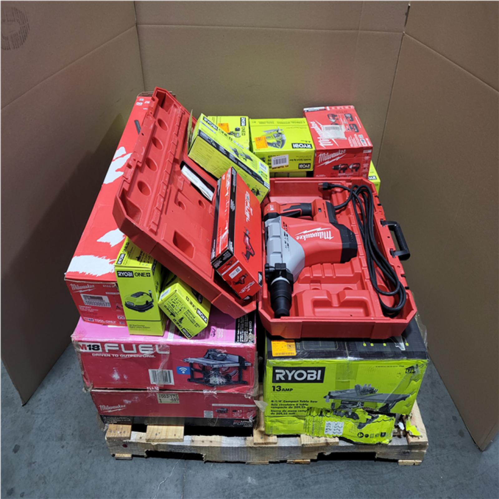 CALIFORNIA AS-IS TOOL PALLET
