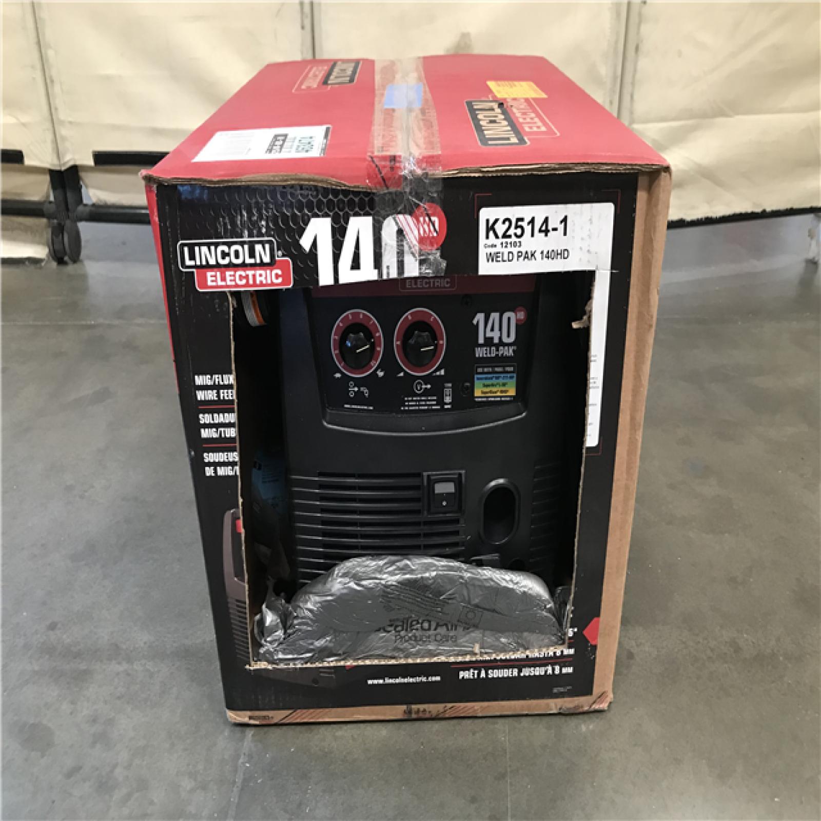 California ASIS 140 Amp Weld Pak 140 HD MIG Wire Feed Welder with