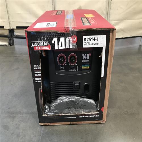 California AS-IS 140 Amp Weld Pak 140 HD MIG Wire Feed Welder with Magnum 100L Gun,115V