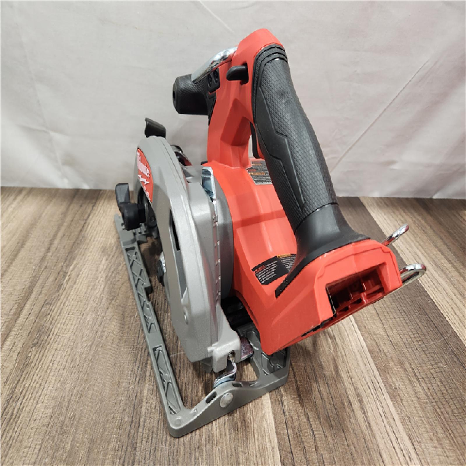 AS-IS- Milwaukee M18 FUEL 18V Lithium-Ion Brushless Cordless 6-1/2 in. Circular Saw (Tool-Only)