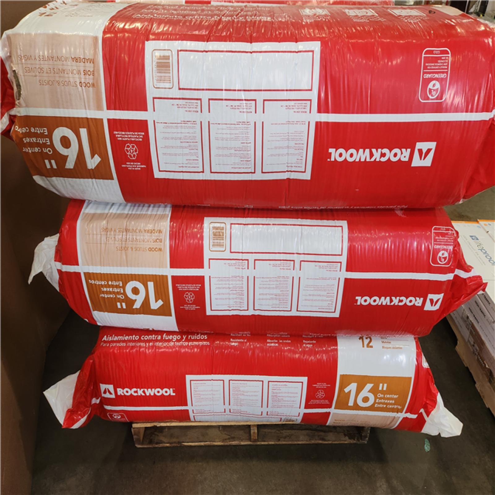 Phoenix ROCKWOOL Safe 'n' Sound 3 in. x 15-1/4 in. x 47 in. Soundproofing and Fire Resistant Stone Wool Insulation Batt (358 sq. ft.)