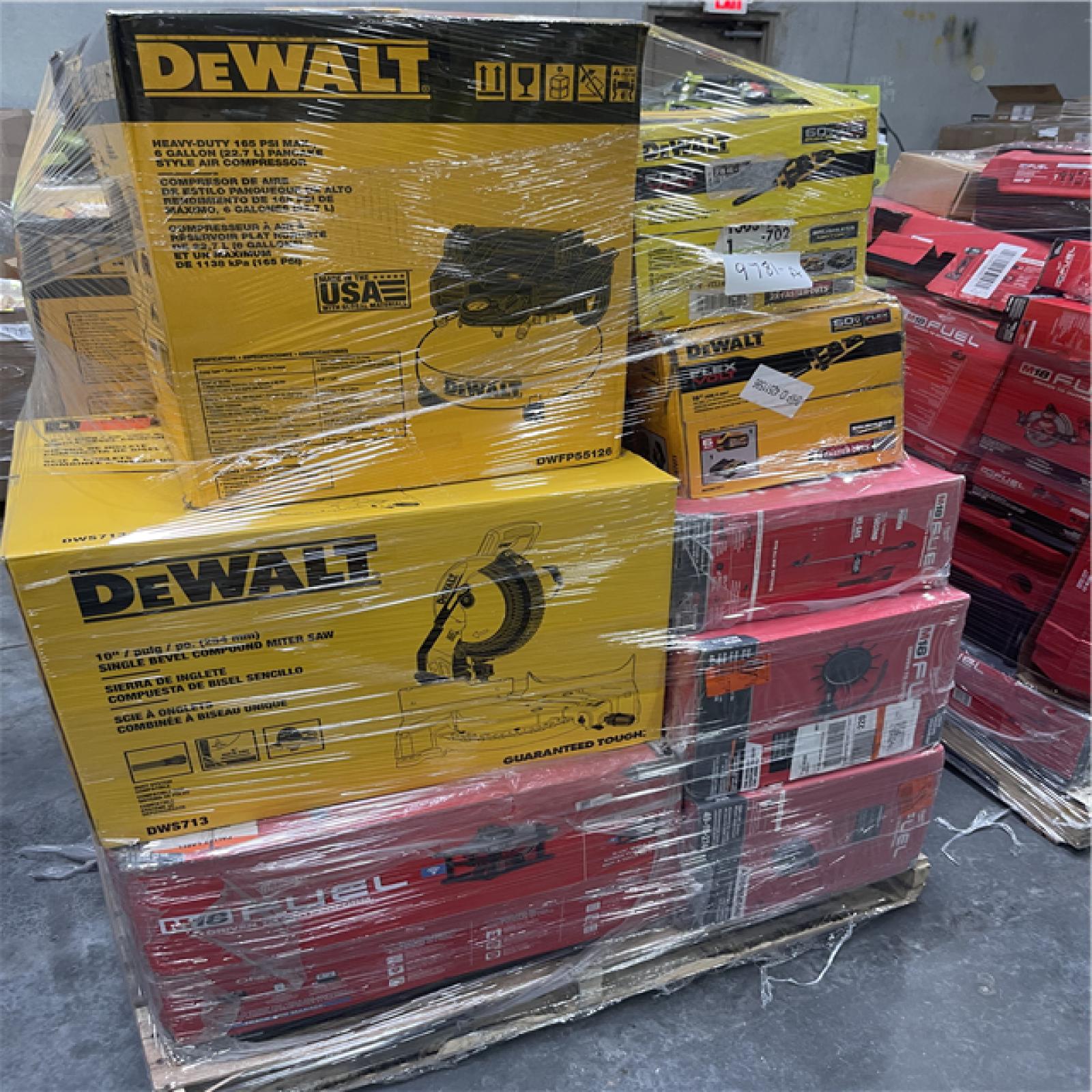 Atlanta Location As-Is Power Tools Partial Truckload (13 Pallets) 9781-A