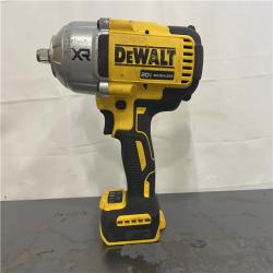 AS-IS- DEWALT 20V MAX XR 1/2 High Torque Impact Wrench with Hog Ring Anvil (Tool-Only)