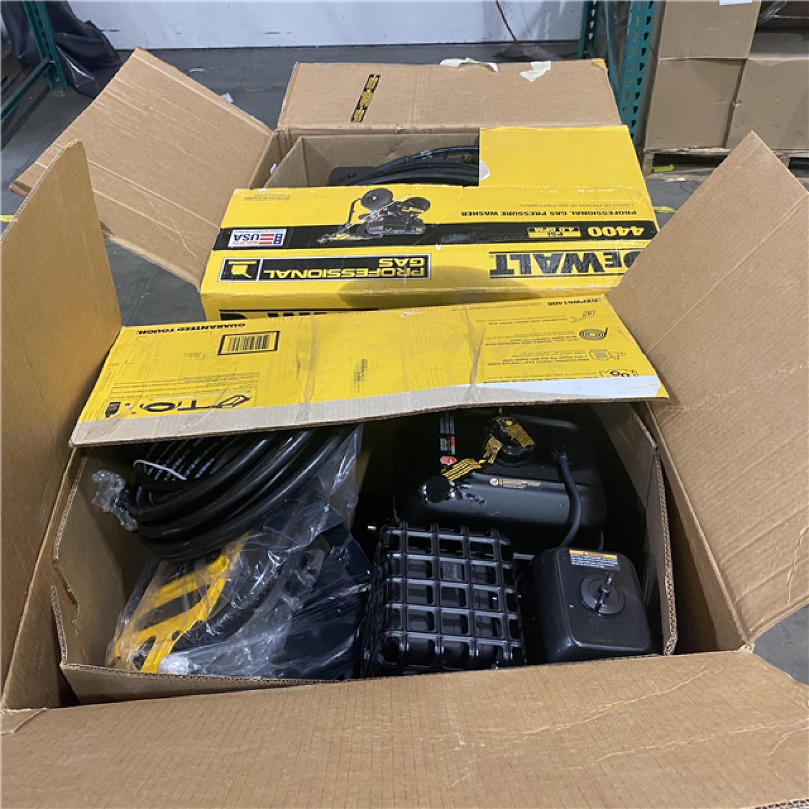 Dallas Location - As-Is DEWALT 4400 PSI 4.0 GPM Gas Pressure Washer (Lot Of 2)
