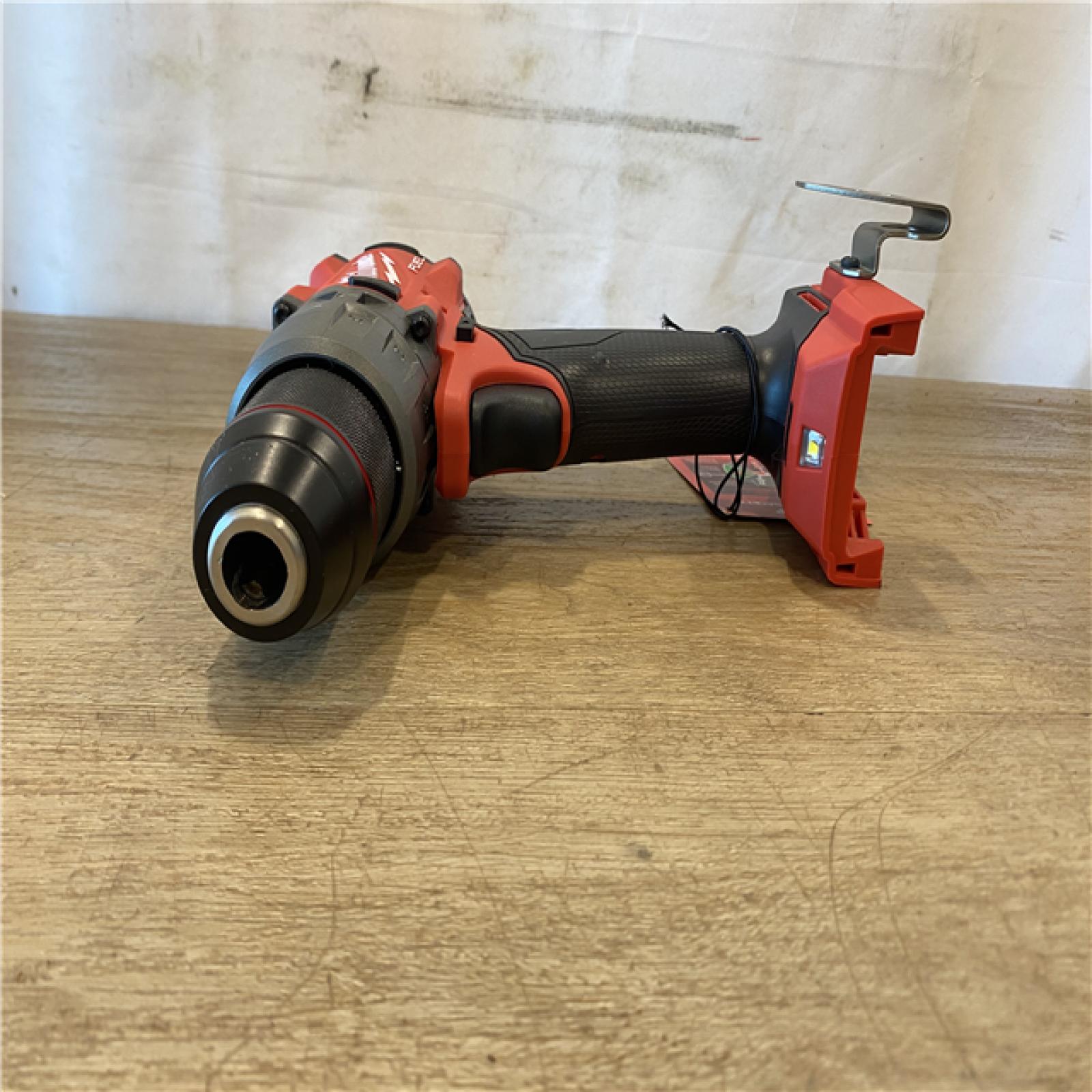 AS-IS Milwaukee FUEL 18V Lithium-Ion Brushless Cordless 1/2 in. Hammer Drill/Driver (Tool-Only)