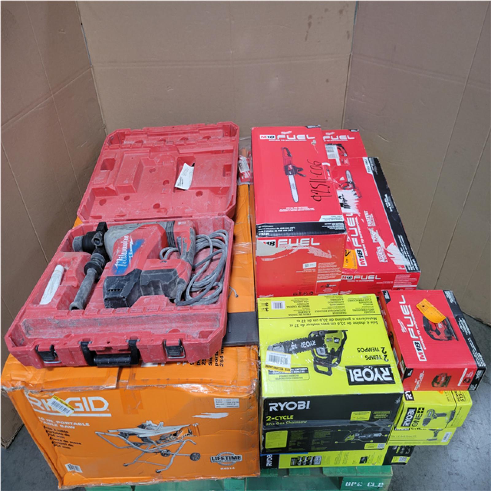 CALIFORNIA AS-IS TOOL PALLET