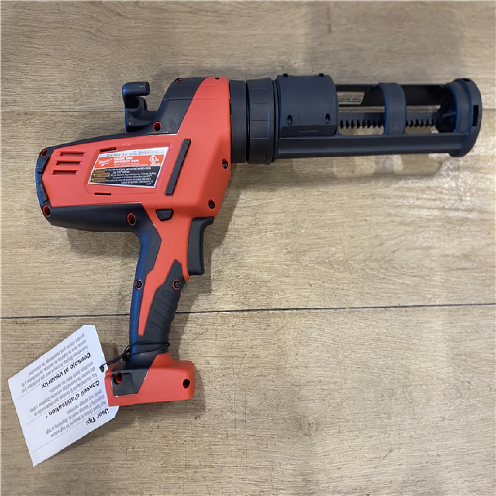 AS-IS Milwaukee 2641-20 M18 18V Li-Ion Cordless Caulk/Adhesive Gun (Bare Tool) New