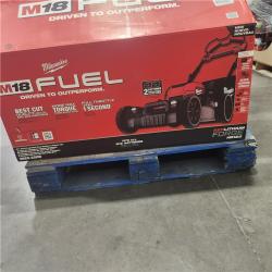 As-Is- M18 FUEL Brushless Cordless 21 in. Walk Behind Dual Battery Self-Propelled Mower W/(2) 12.0Ah Battery and Rapid Charger