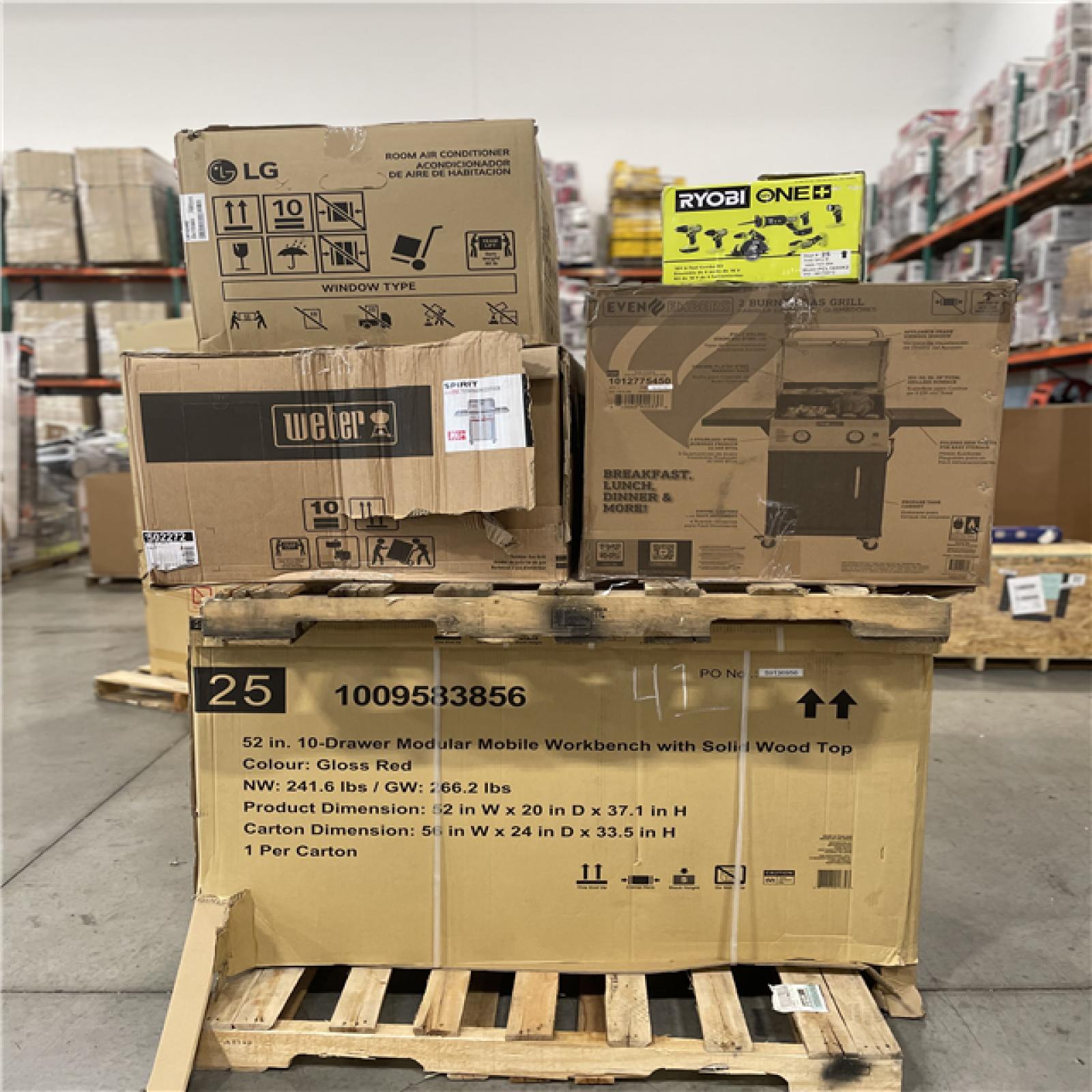 DALLAS LOCATION - AS-IS HOME IMPROVEMENT PALLET