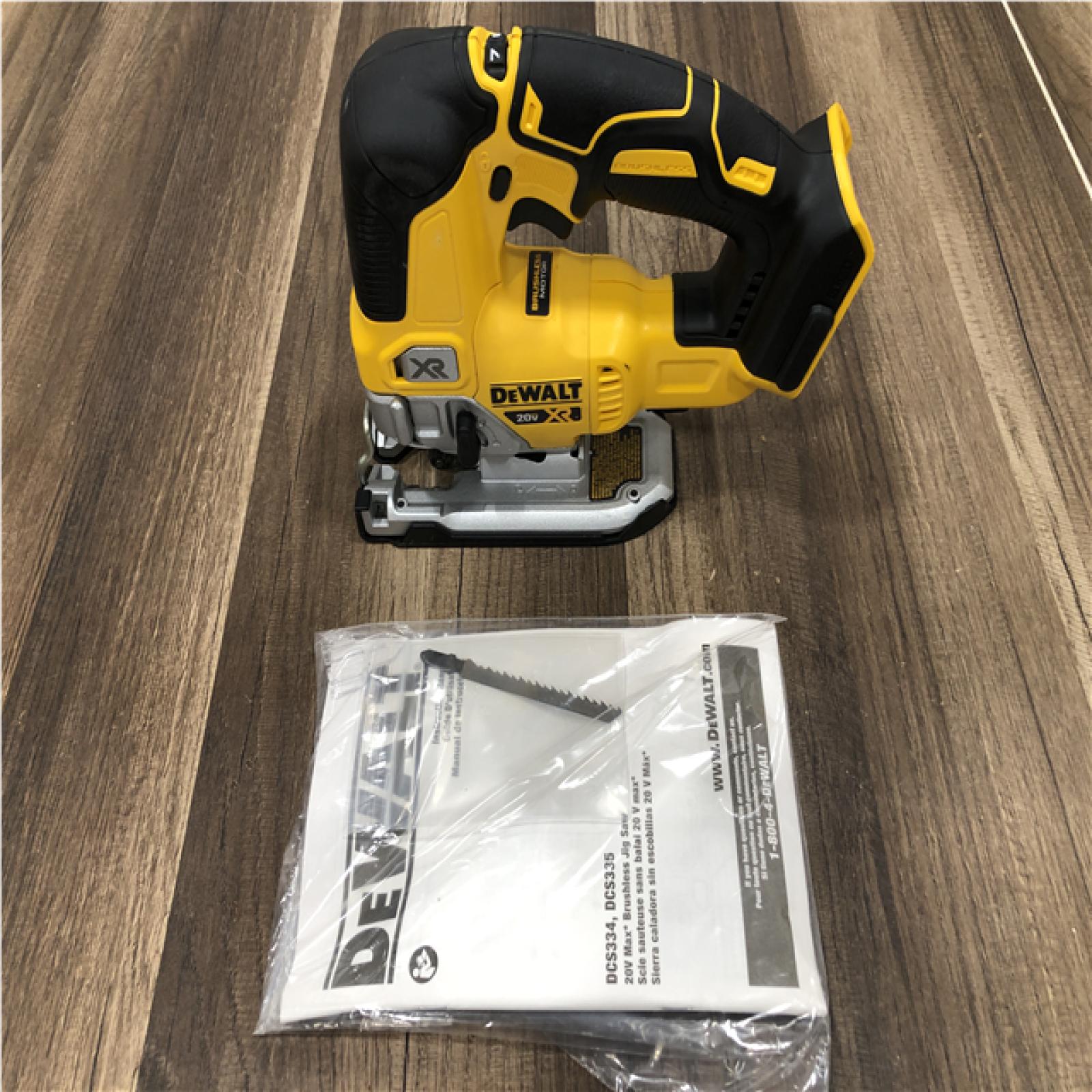 AS-IS DEWALT 20V MAX XR Cordless Brushless Jigsaw (Tool Only)
