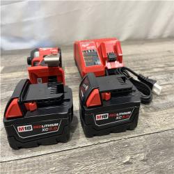 AS-IS Milwaukee 18V Lithium-Ion Cordless Drill Driver/Impact Driver Combo Kit
