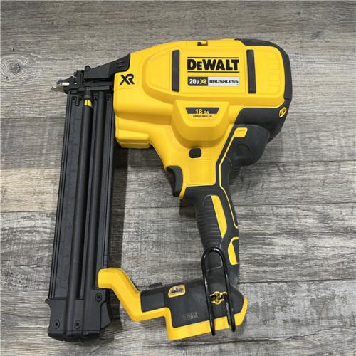 AS-IS DEWALT 20V MAX XR Lithium-Ion Electric Cordless 18-Gauge Brad Nailer (Tool Only)