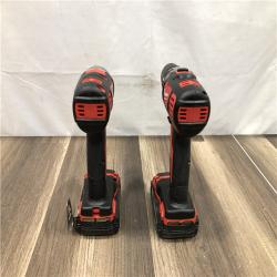 AS-IS Milwaukee 18V Lithium-Ion Cordless Drill Driver/Impact Driver Combo Kit