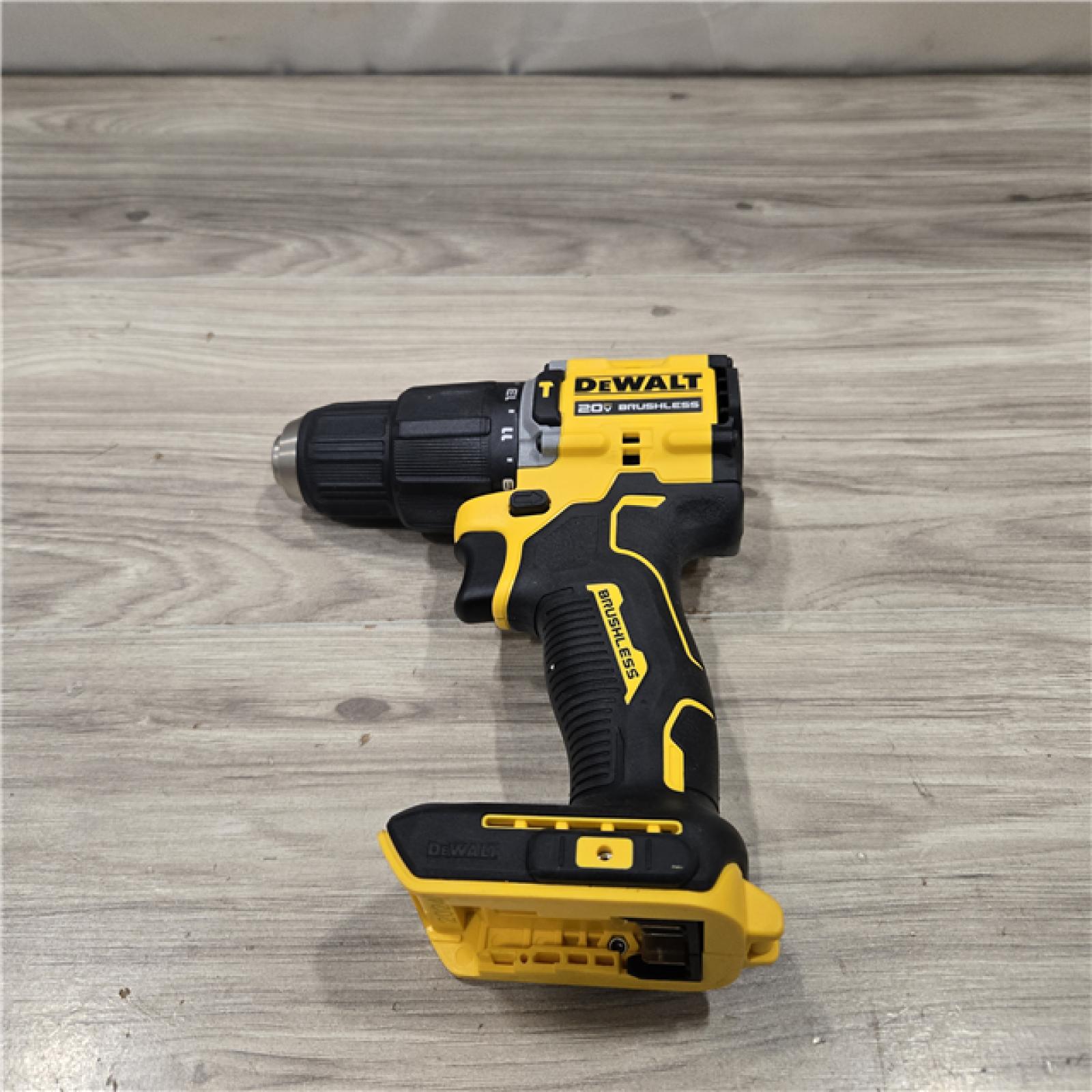 AS-IS DeWalt 20V MAX Atomic Cordless Compact 1/2 in Hammer Drill (Tool Only)