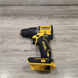 AS-IS DeWalt 20V MAX Atomic Cordless Compact 1/2 in Hammer Drill (Tool Only)