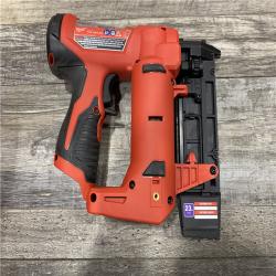 AS-IS Milwaukee 12-Volt 23-Gauge Lithium-Ion Cordless Pin Nailer (Tool-Only)