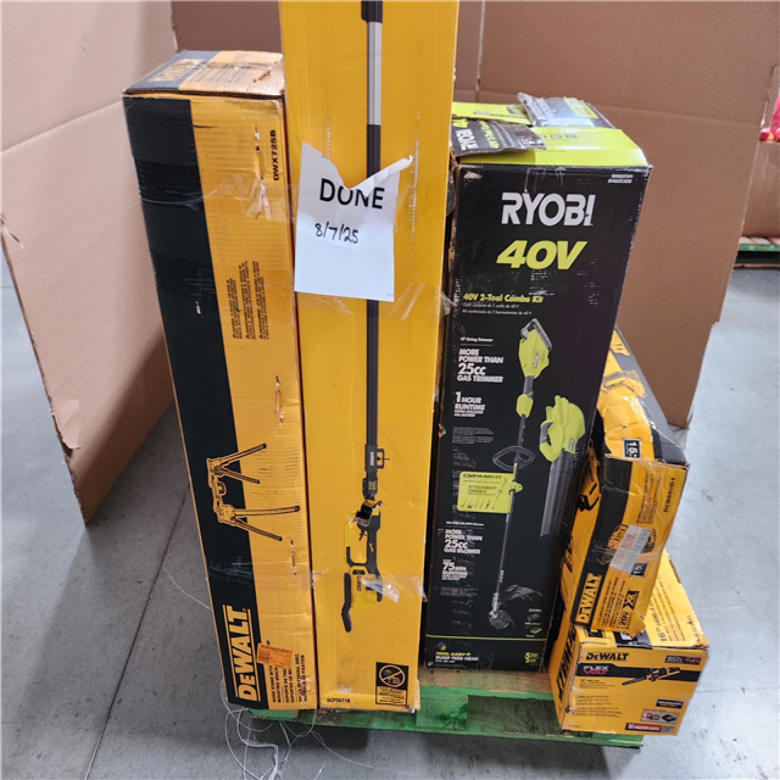 CALIFORNIA AS-IS TOOL PALLET