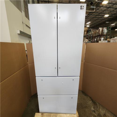 Phoenix AS-IS Forno Espresso Moena 36 in. French Door Refrigerator in White  19.2 Cu.ft