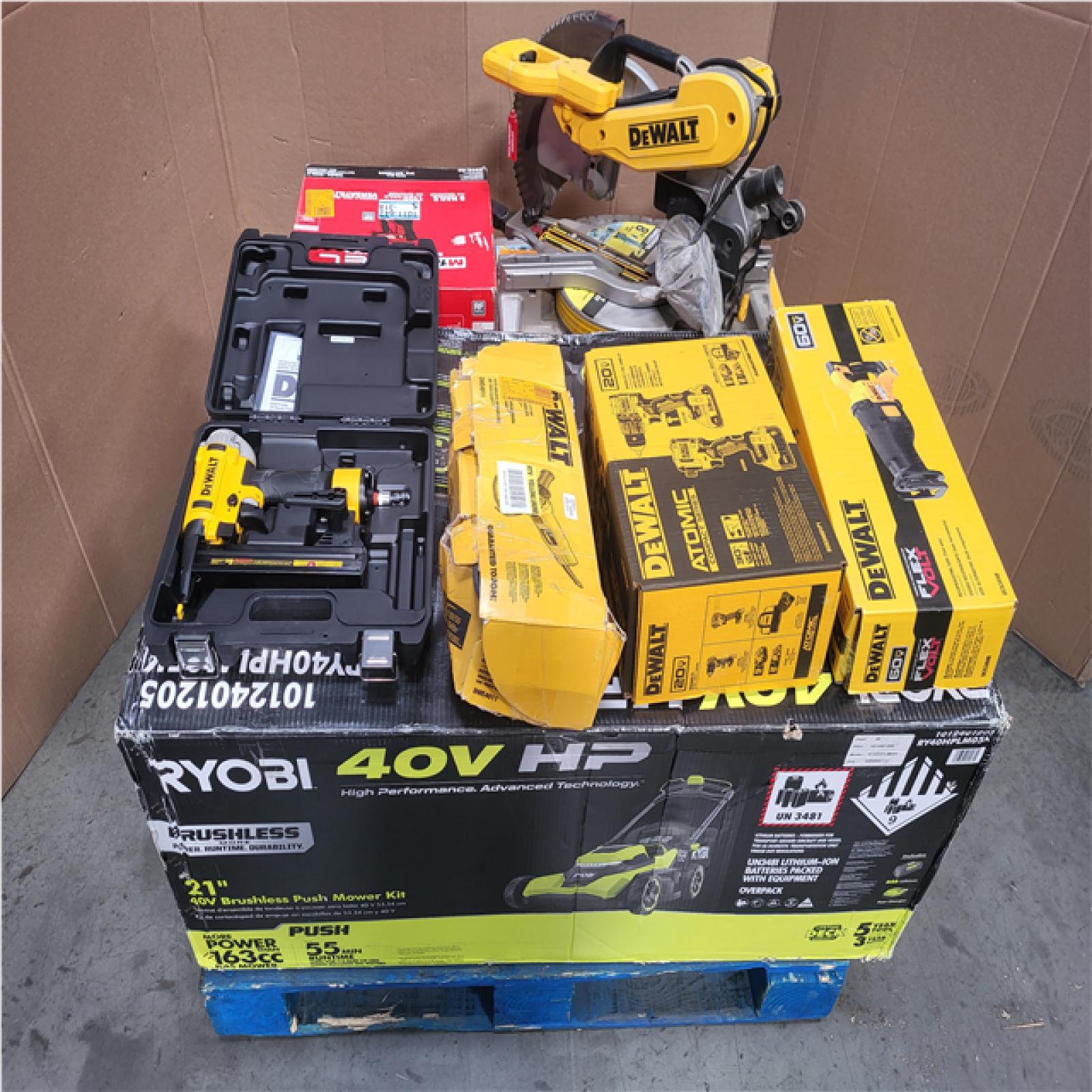 CALIFORNIA AS-IS TOOL PALLET