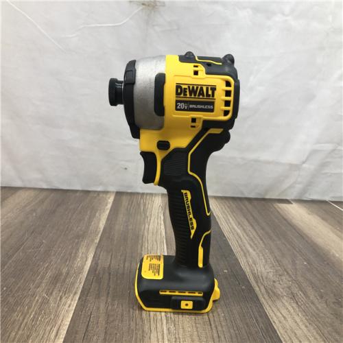 AS-IS DEWALT ATOMIC 20V MAX Cordless Brushless Compact 1/4 in. Impact Driver (Tool Only)