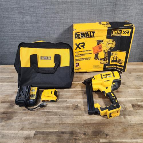 HOUSTON LOCATION - AS-IS DEWALT DCN681D1 20V 18Ga Stapler Kit