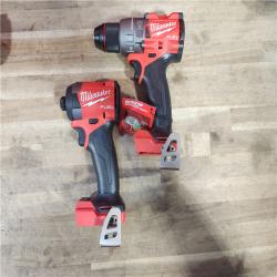 HOUSTON LOCATION - AS-IS MILWAUKEE FUEL 18V Lithium-Ion Brushless Cordless Hammer Drill and Impact Driver Combo Kit
