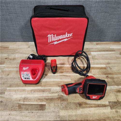 HOUSTON LOCATION - AS - IS Milwaukee 12V Lithium-Ion Cordless M-SPECTOR 360-Degree 4 ft. Inspection Camera Kit