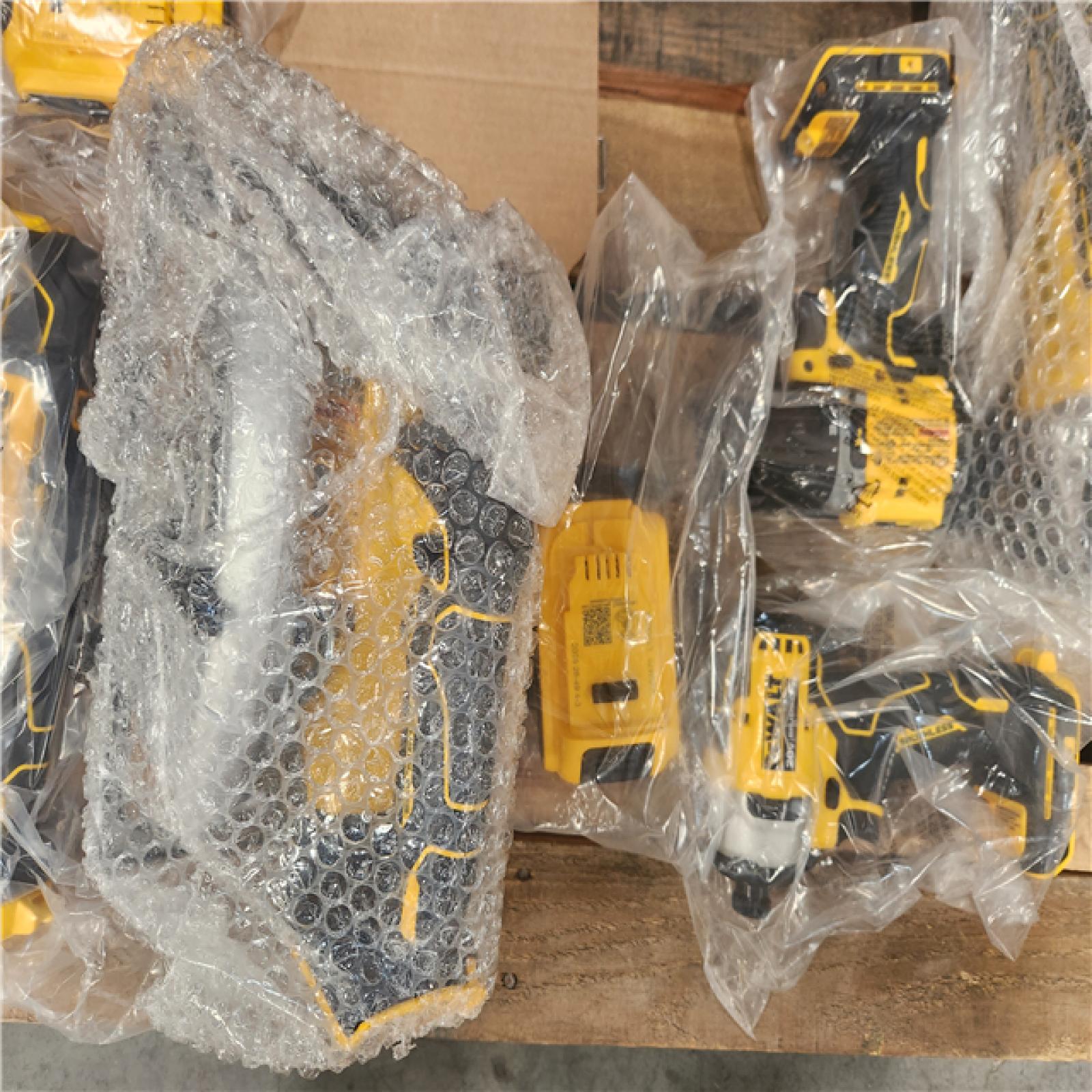 CALIFORNIA AS-IS DEWALT BRUSHLESS 6-TOOL COMBO KIT WITH TOUGH SYSTEM 2.0