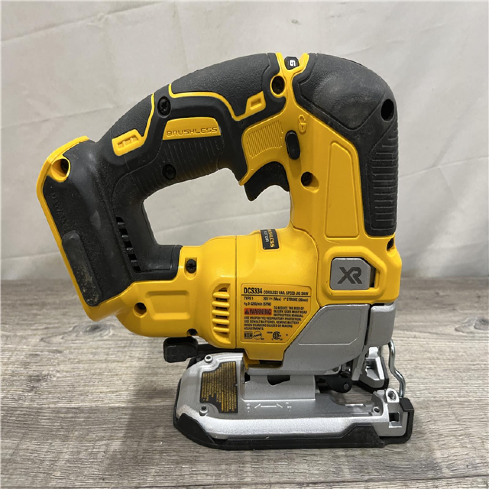 AS-IS DEWALT 20V MAX XR Cordless Brushless Jigsaw (Tool Only)