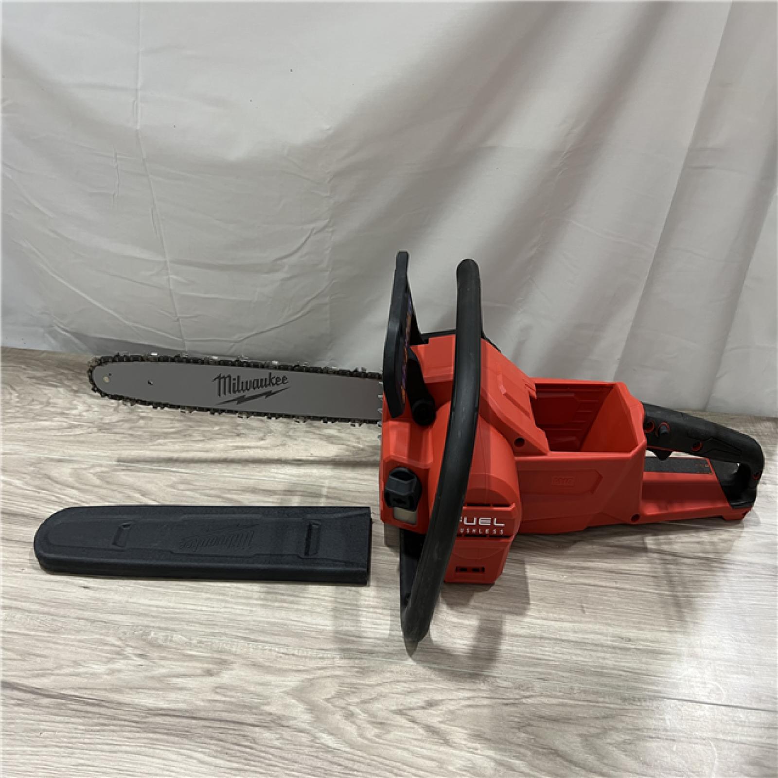 AS-IS Milwaukee M18 FUEL 16  18V Li-Ion Brushless Cordless Chainsaw Tool-Only 2727-20