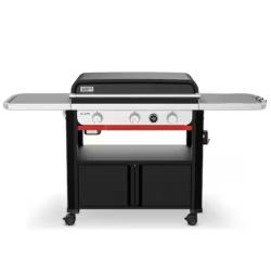 DALLAS LOCATION-NEW! WEBER Slate Griddle 3-Burner LP Gas 30 in. Flat Top Grill