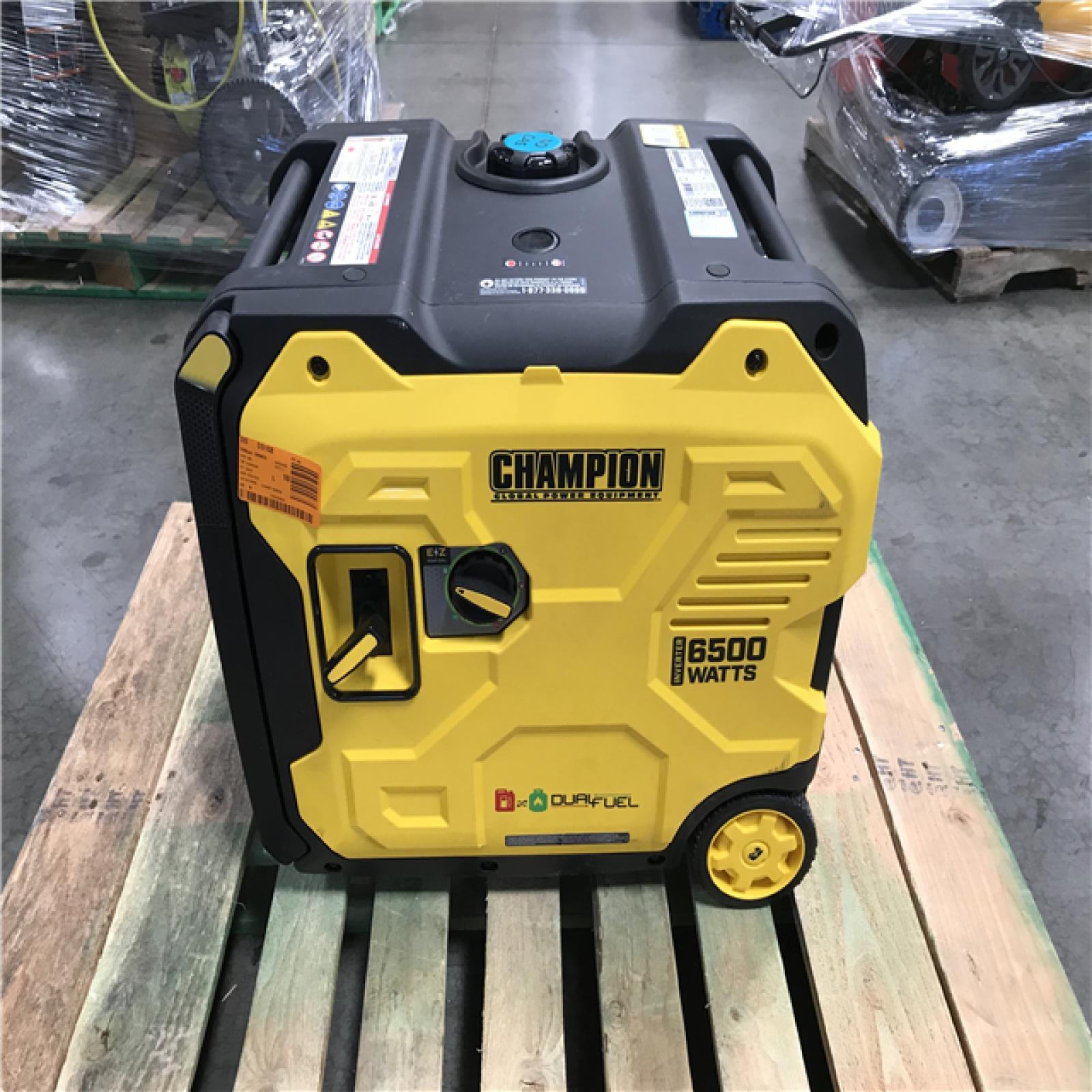 CALIFORNIA AS-IS Champion 6500 watts Generator