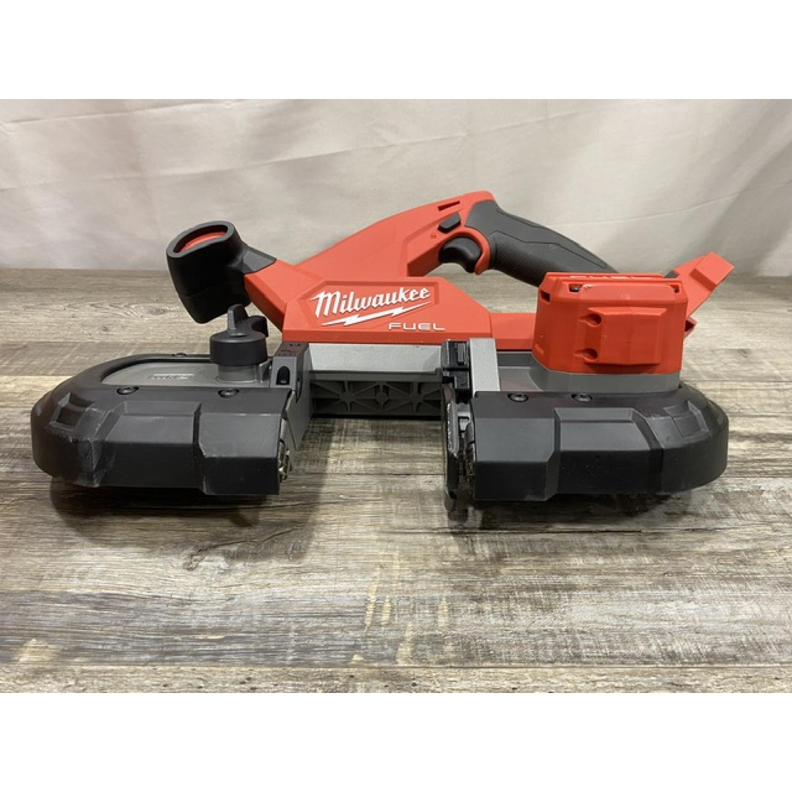 AS-IS Milwaukee FUEL 18V Lithium-Ion Brushless Cordless Compact Bandsaw (Tool-Only)