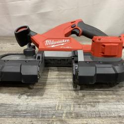 AS-IS Milwaukee FUEL 18V Lithium-Ion Brushless Cordless Compact Bandsaw (Tool-Only)